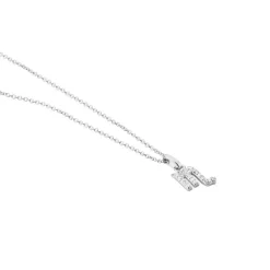 Collier Astra Argent Blanc Oxyde De Zirconium