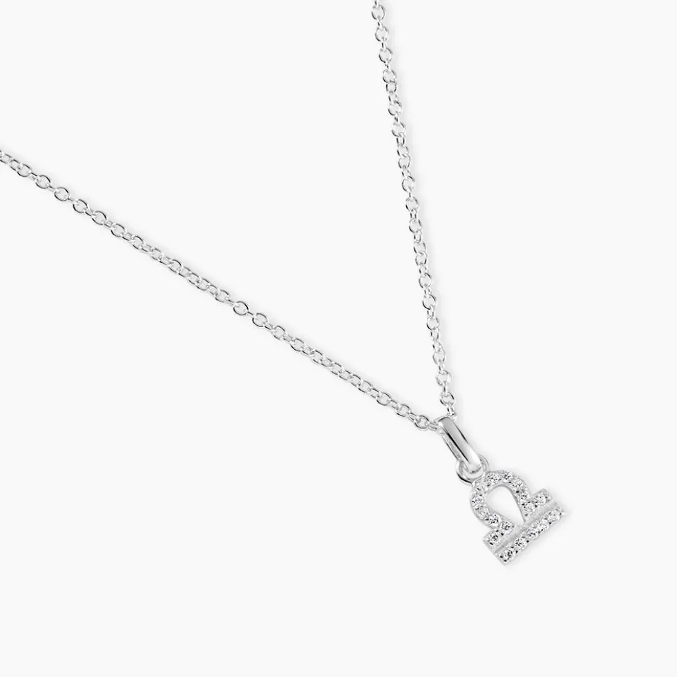 Collier Astra Argent Blanc Oxyde De Zirconium