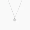 Collier Austen Argent Blanc Oxyde De Zirconium