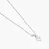 Collier Avalon Argent Blanc Oxyde De Zirconium