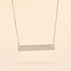Collier Beavis Or Blanc