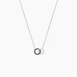 Collier Bella Or Blanc Diamant