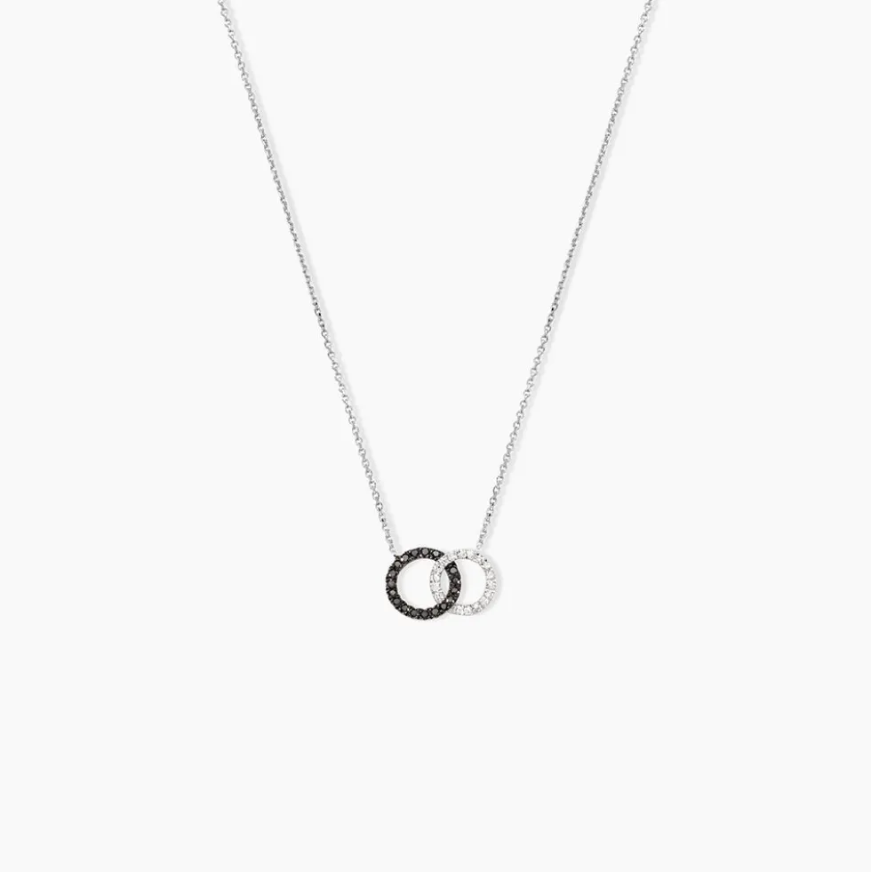Collier Bella Or Blanc Diamant