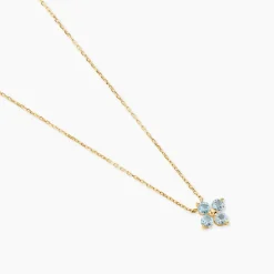 Collier Belovia Or Jaune Topaze