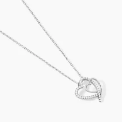 Collier Beryl Argent Blanc Oxyde De Zirconium