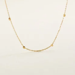 Collier Booker Or Jaune