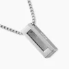 Collier Boss Candor Acier Blanc