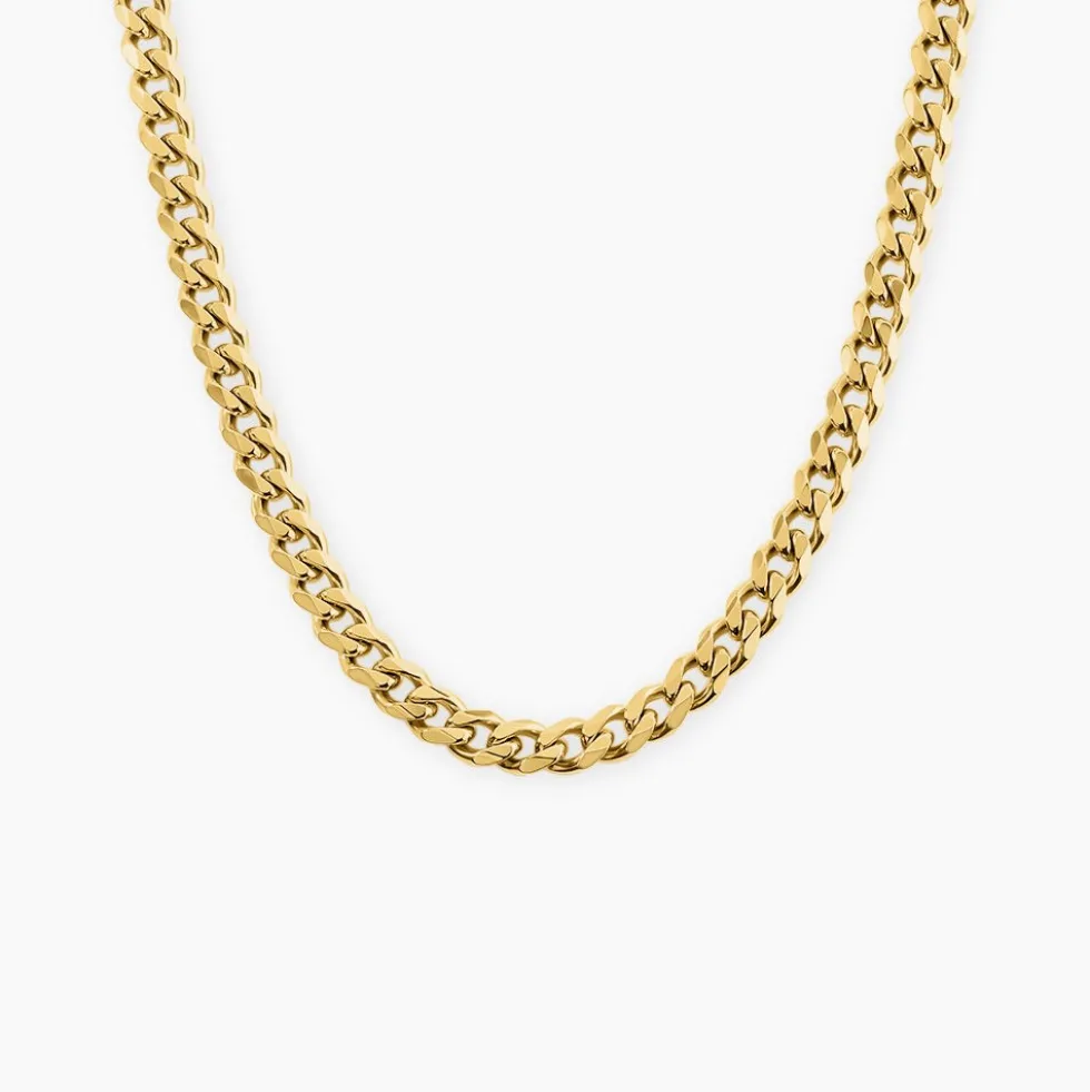 Collier Boss Chain For Him Acier Jaune