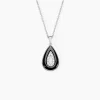Collier Boyce Argent Blanc Céramique Oxyde De Zirconium