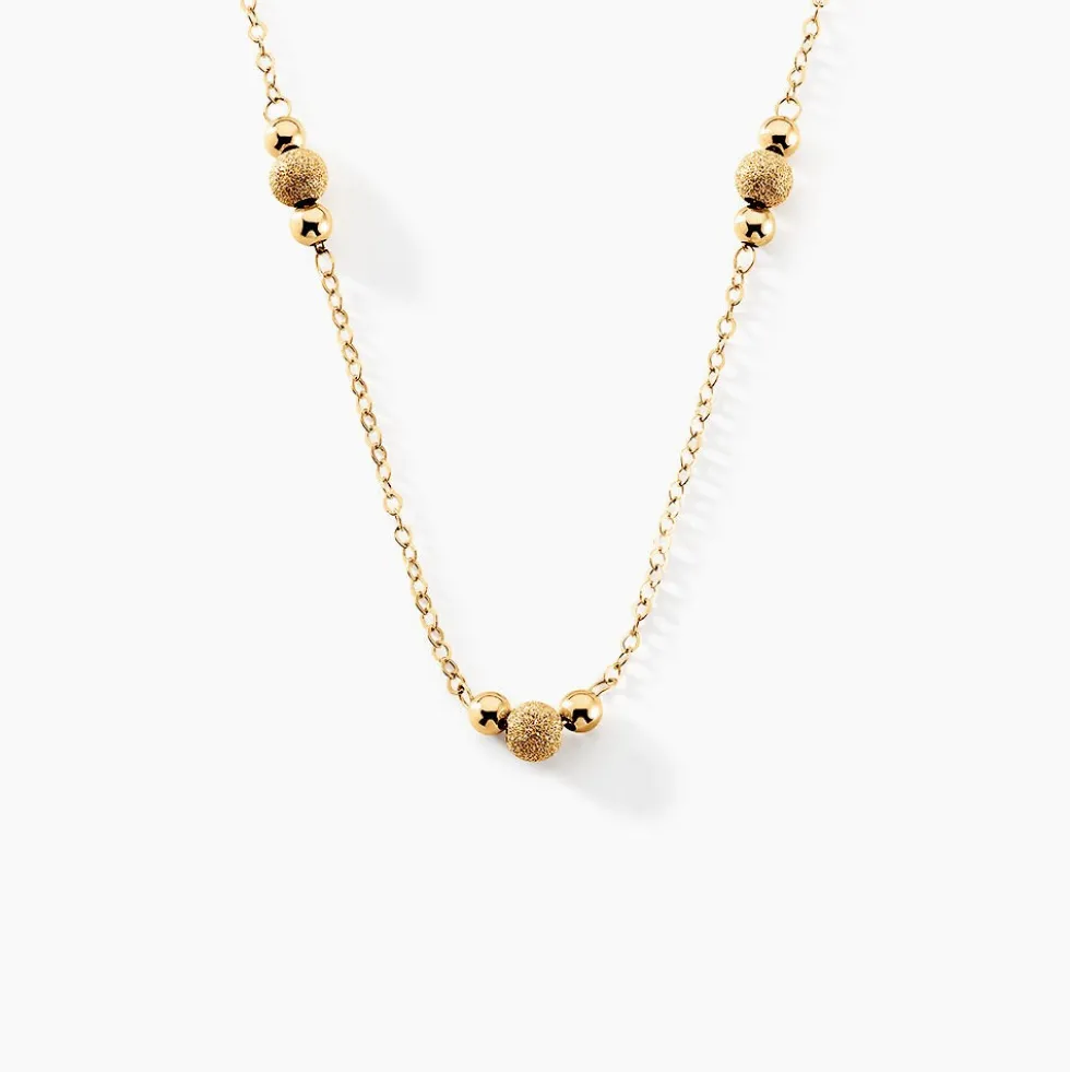 Collier Brooks Or Jaune