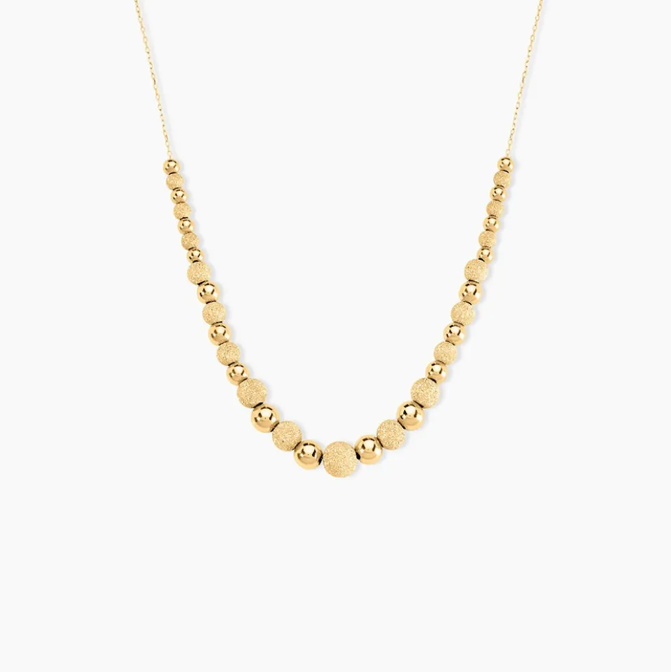 Collier Brooks Or Jaune