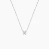 Collier Cadfan Argent Oxyde