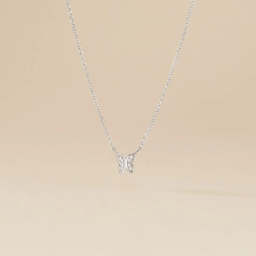 Collier Cadfan Argent Oxyde