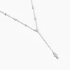 Collier Capella Argent Blanc Oxyde De Zirconium