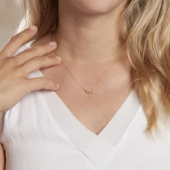 Collier Carla-rose Or Jaune