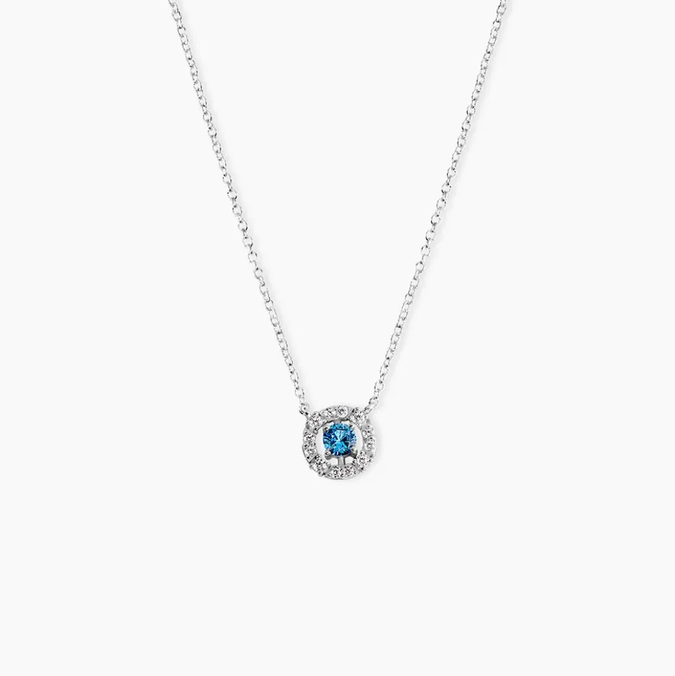 Collier Carren Argent Blanc Oxyde De Zirconium