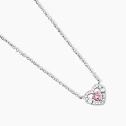 Collier Carren Argent Blanc Oxyde De Zirconium