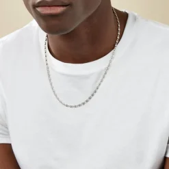 Collier Carrus Argent Blanc