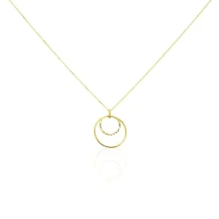 Collier Catalpa Or Jaune