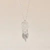 Collier Catchy Argent Blanc