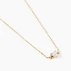 Collier Chaim Or Jaune Oxyde