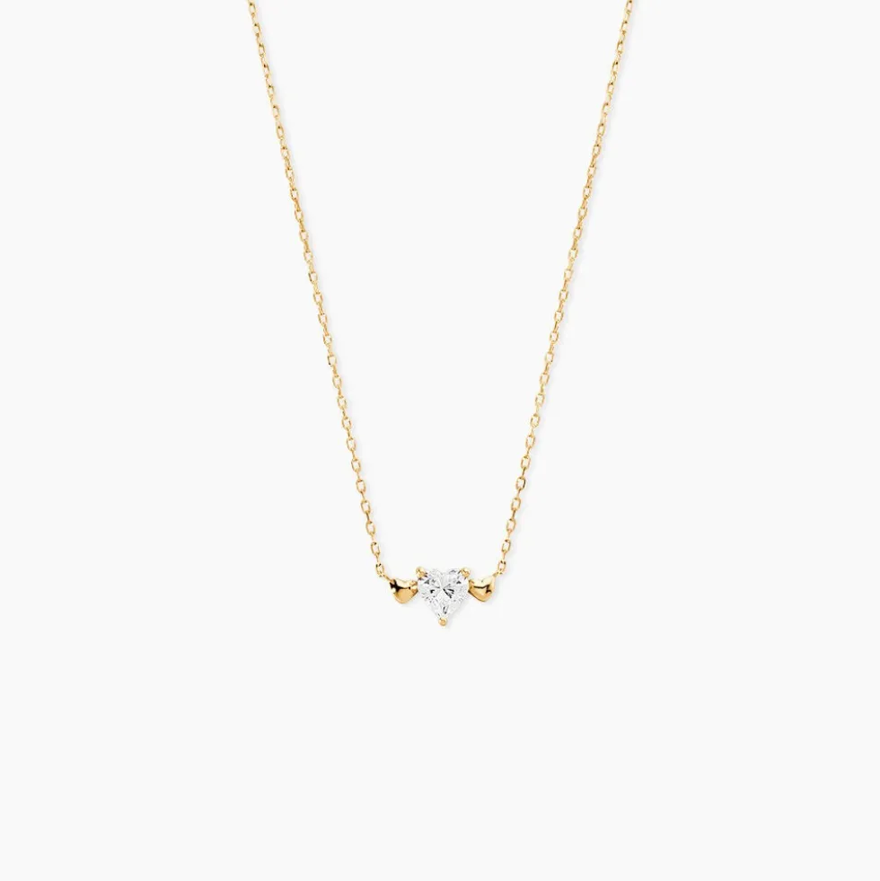 Collier Chaim Or Jaune Oxyde