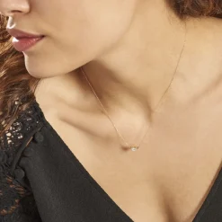 Collier Chaim Or Jaune Oxyde