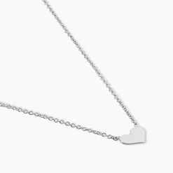 Collier Chandana Argent Blanc