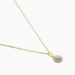 Collier Charletta Or Jaune Diamant