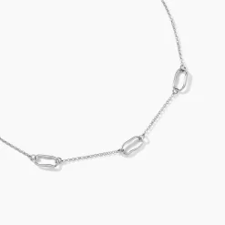 Collier Cherazade Argent Blanc