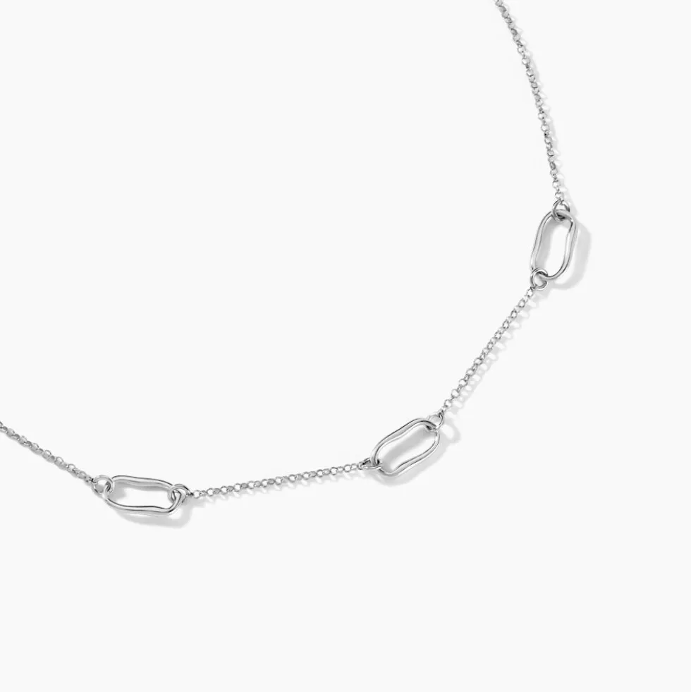 Collier Cherazade Argent Blanc