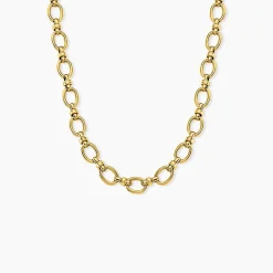 Collier Cherish Acier Jaune