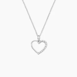 Collier Chlora Or Blanc Diamant