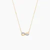 Collier Chlothilde Or Jaune Diamant