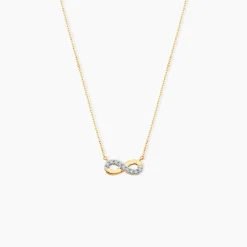 Collier Chlothilde Or Jaune Diamant