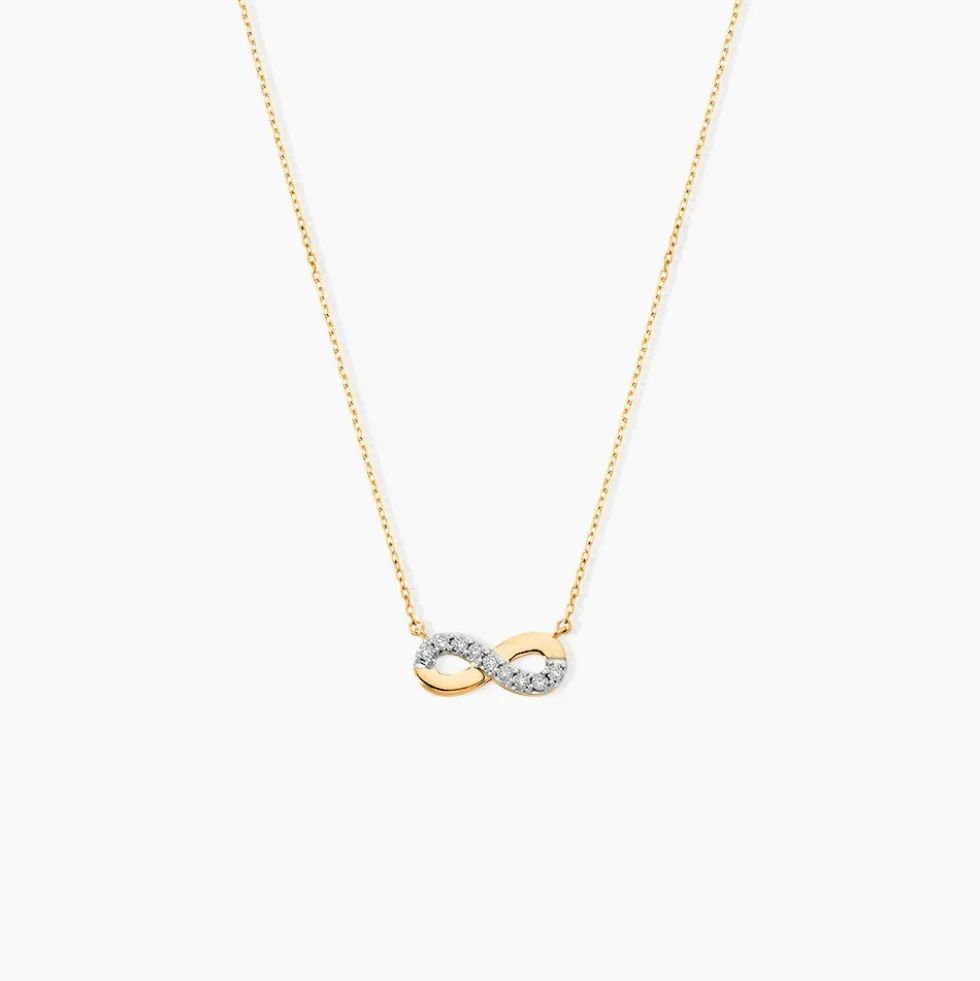 Collier Chlothilde Or Jaune Diamant