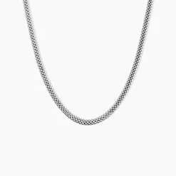 Collier Christine Argent Blanc