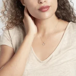 Collier Christine Or Jaune Diamant