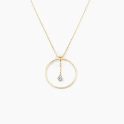 Collier Circlea Or Jaune Diamant