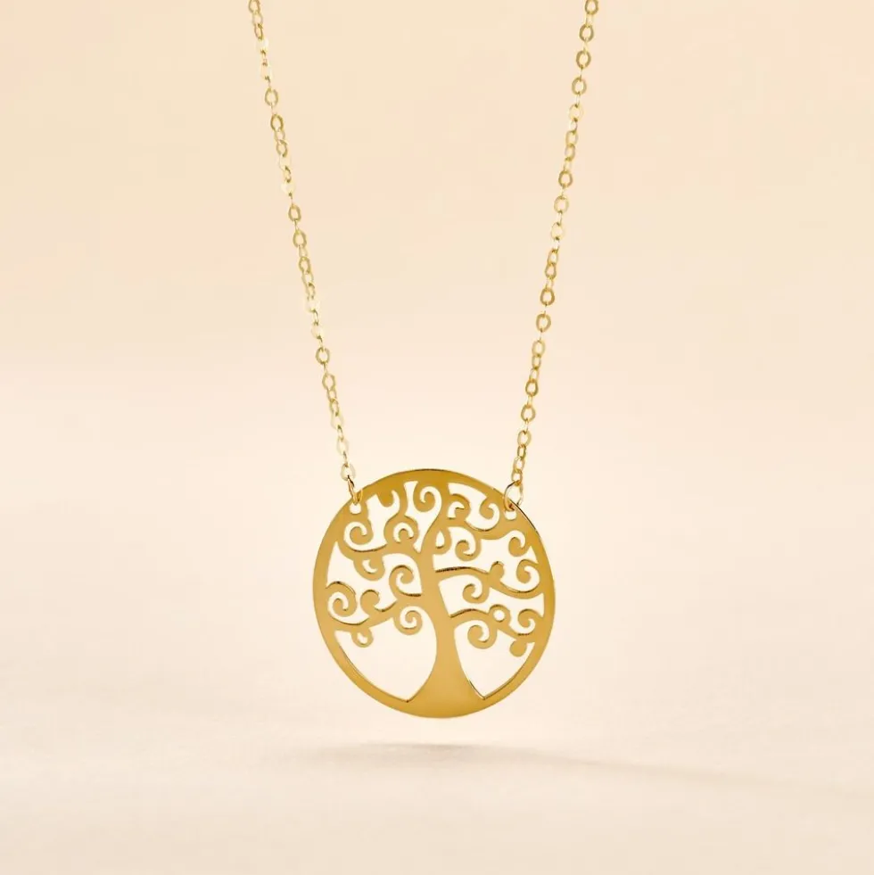 Collier Clemenca Or Jaune
