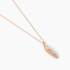 Collier Clodie Or Rose Diamant