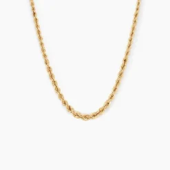 Collier Cordelia Danilo Maille Corde Or Jaune