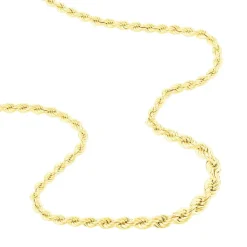 Collier Cordelia Danilo Maille Corde Or Jaune
