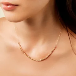 Collier Cordelia Or Jaune