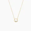 Collier Cornioa Or Jaune Diamant