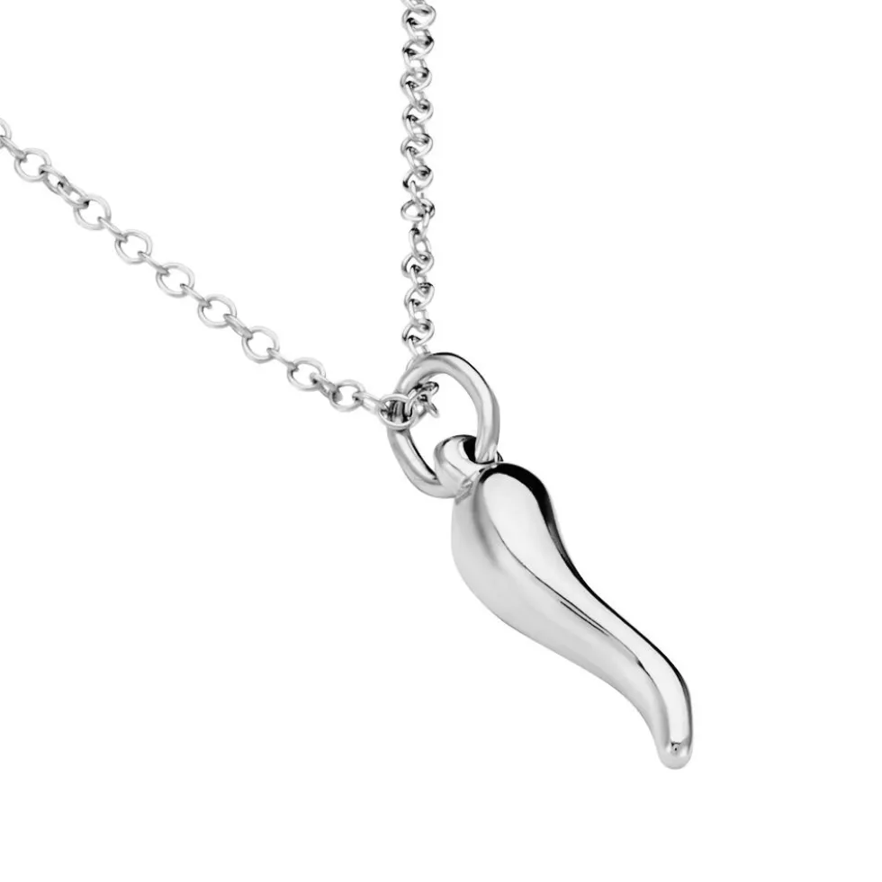 Collier Cornucopia Argent Blanc