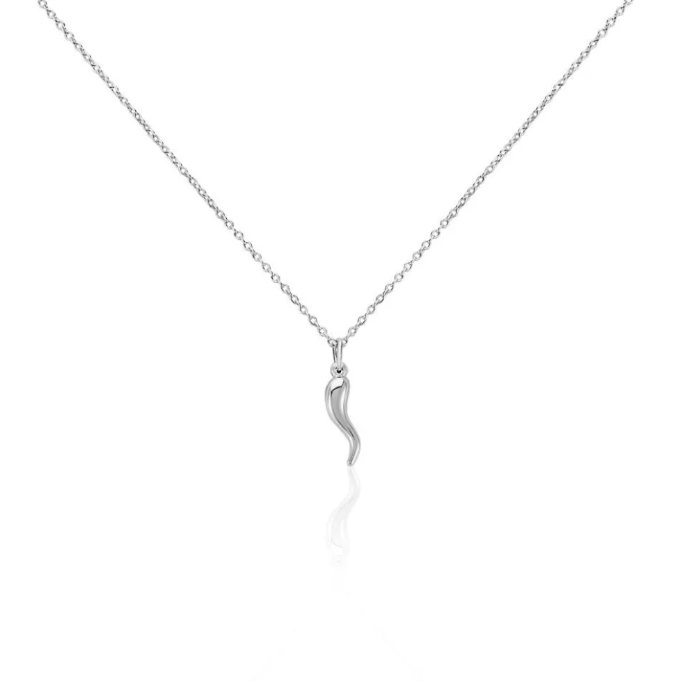 Collier Cornucopia Argent Blanc