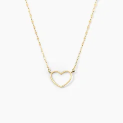 Collier Cuore Or Jaune