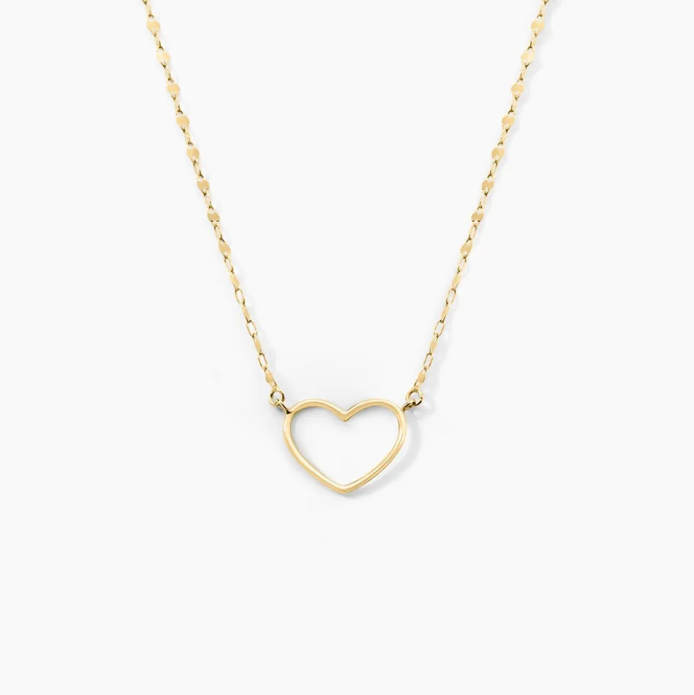 Collier Cuore Or Jaune