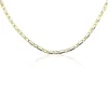 Collier Danae Plaquette Or Bicolore